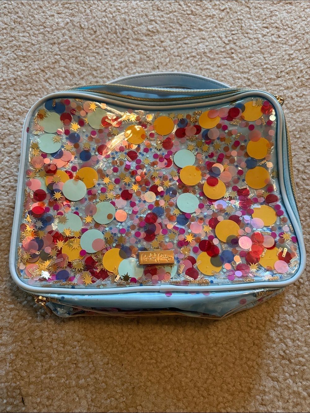 Packed Party confetti lunchbox